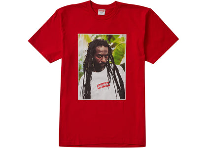 Supreme Buju Banton Tee Red - authentic Supreme product
