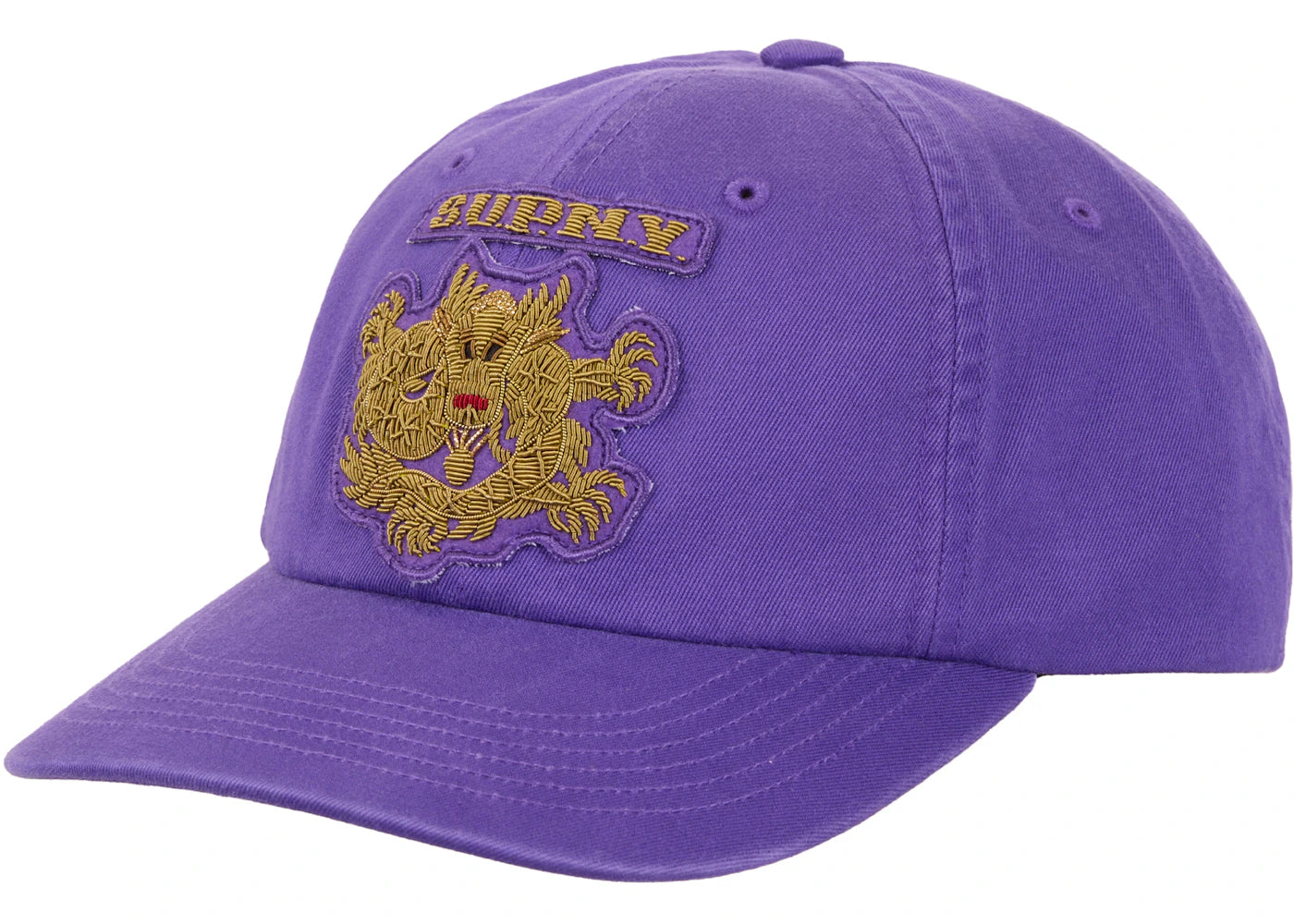 Supreme Bullion Dragon 6-Panel Bright Purple - vue secondaire A
