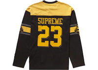 Supreme Bumblebee L/S Football Top Black