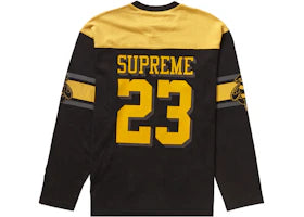 Supreme Bumblebee L/S Football Top Black