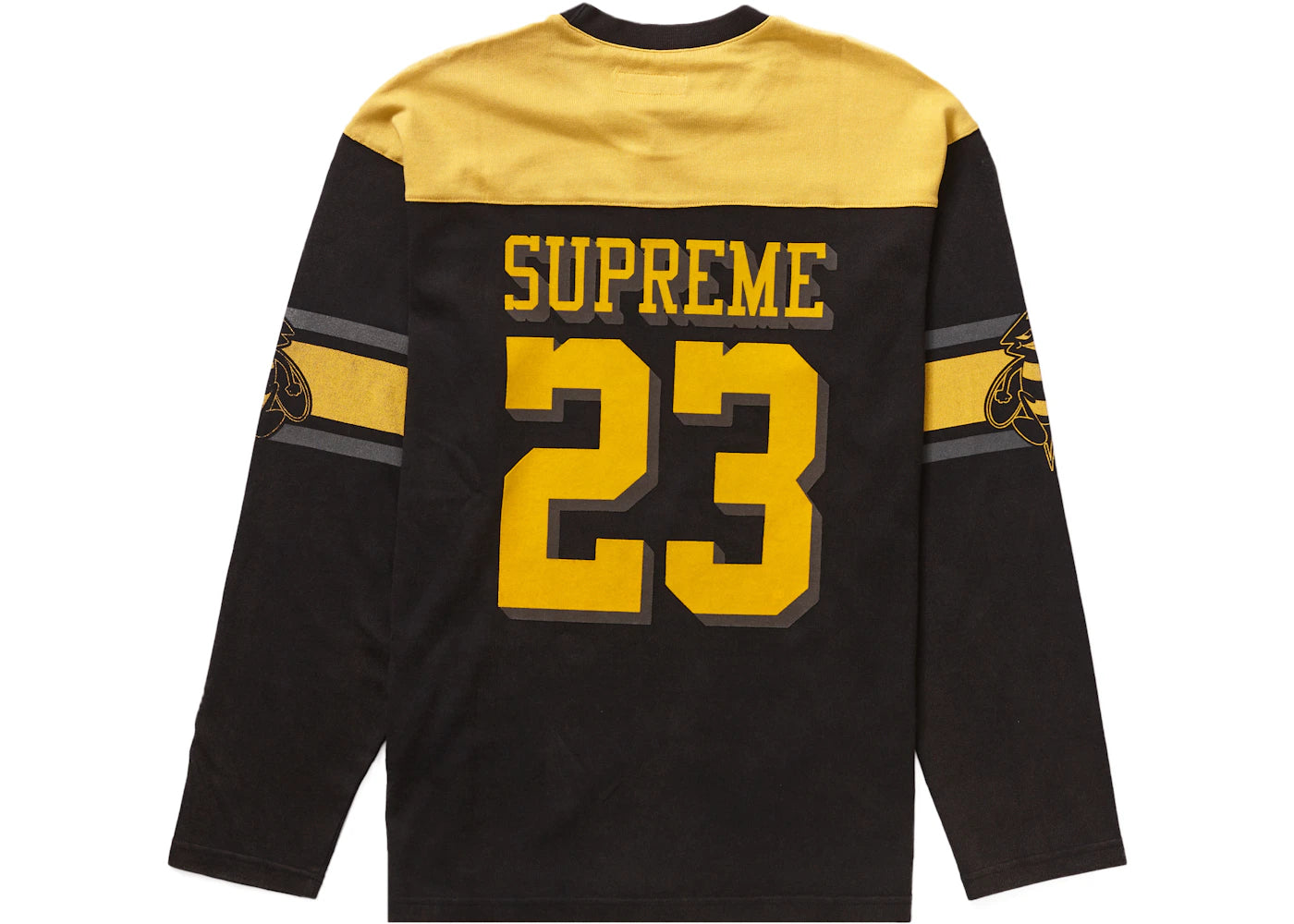 Supreme Bumblebee L/S Football Top Black - vue secondaire A