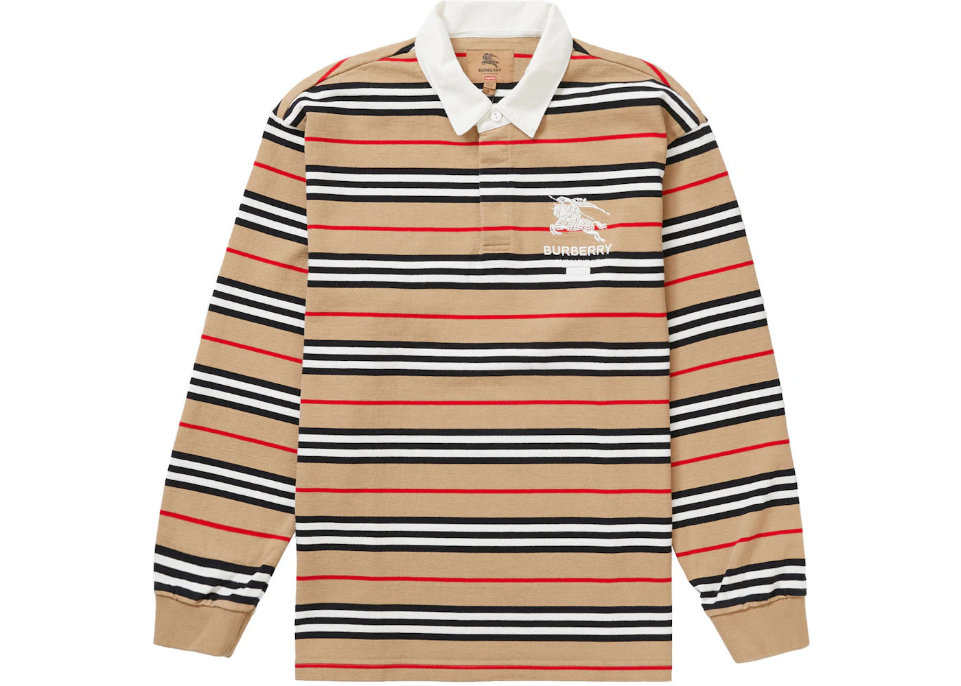 Supreme Burberry Rugby Beige - vue secondaire A