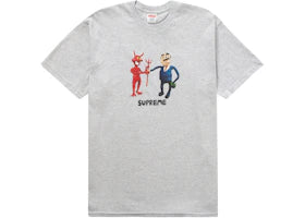 Supreme Business Tee Ash Grey - vue 360