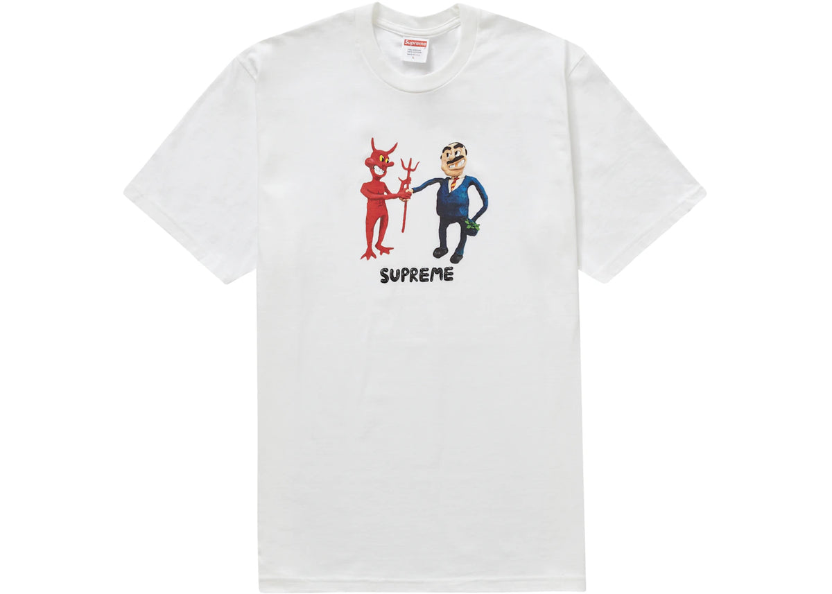 Supreme Business Tee White - vue secondaire A