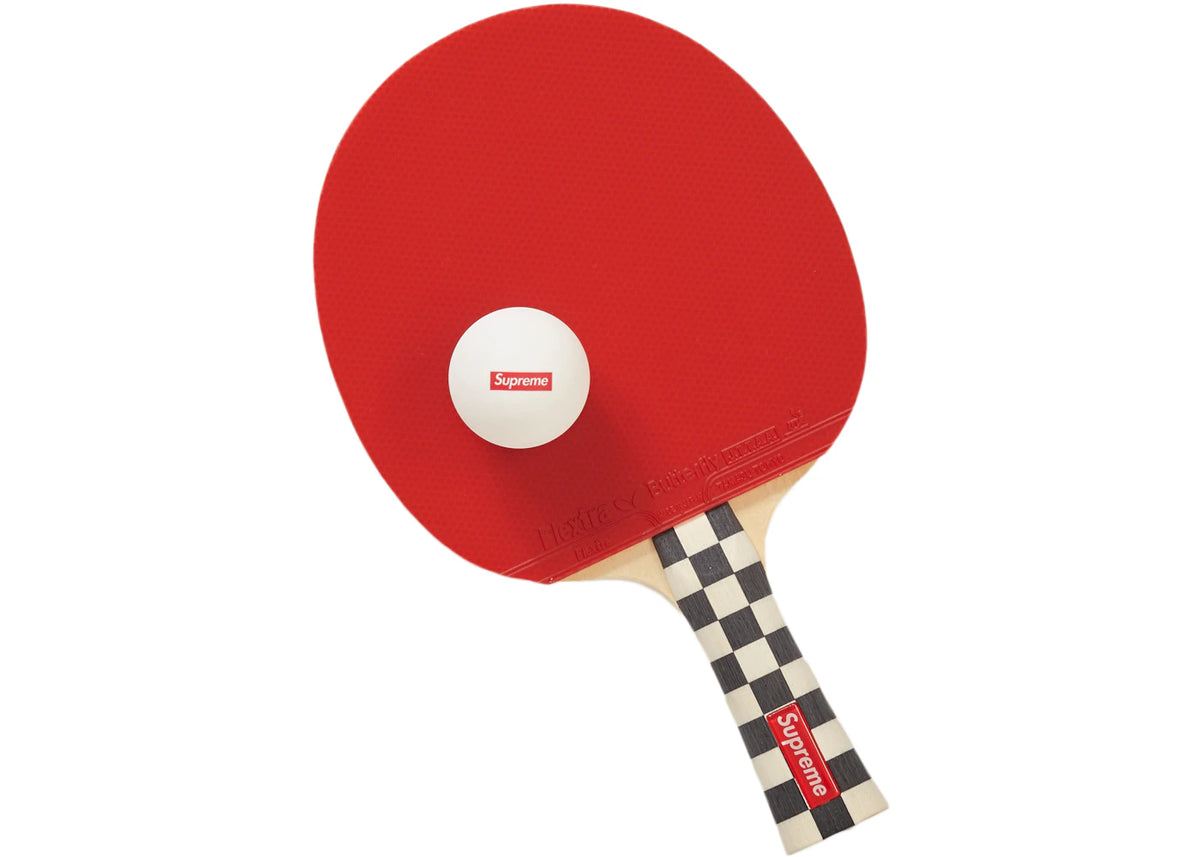 Supreme Butterfly Table Tennis Racket Set Checkerboard - vue secondaire A
