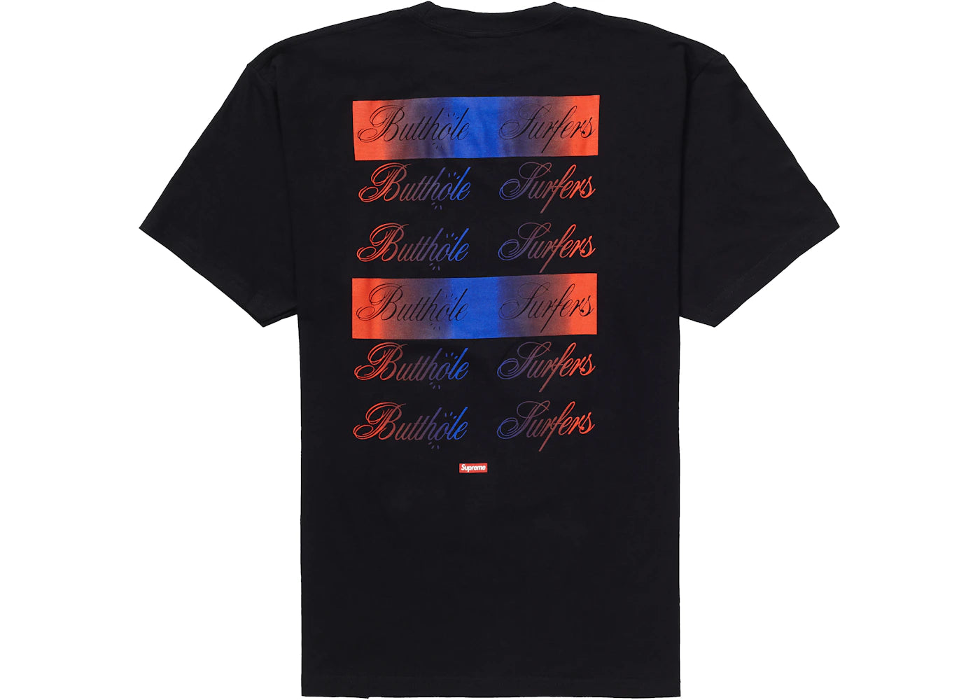 Supreme Butthole Surfers Tee Black - vue secondaire B