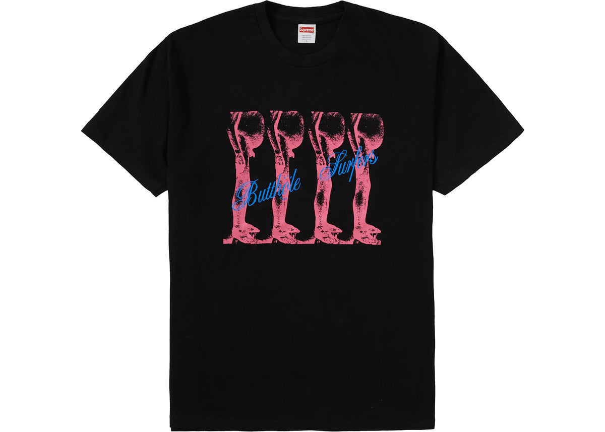 Supreme Butthole Surfers Tee Black - vue 360