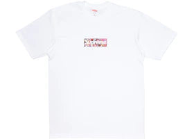 Supreme Takashi Murakami COVID-19 Relief Box Logo Tee White