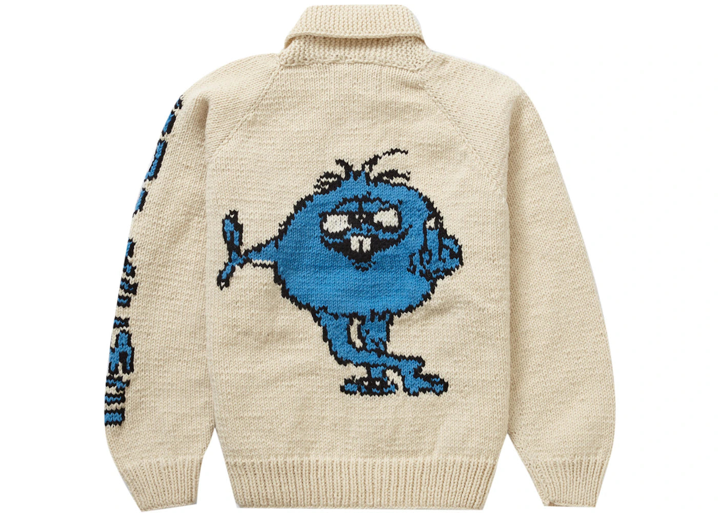 Supreme Camacho Cowichan Sweater Natural - vue secondaire B