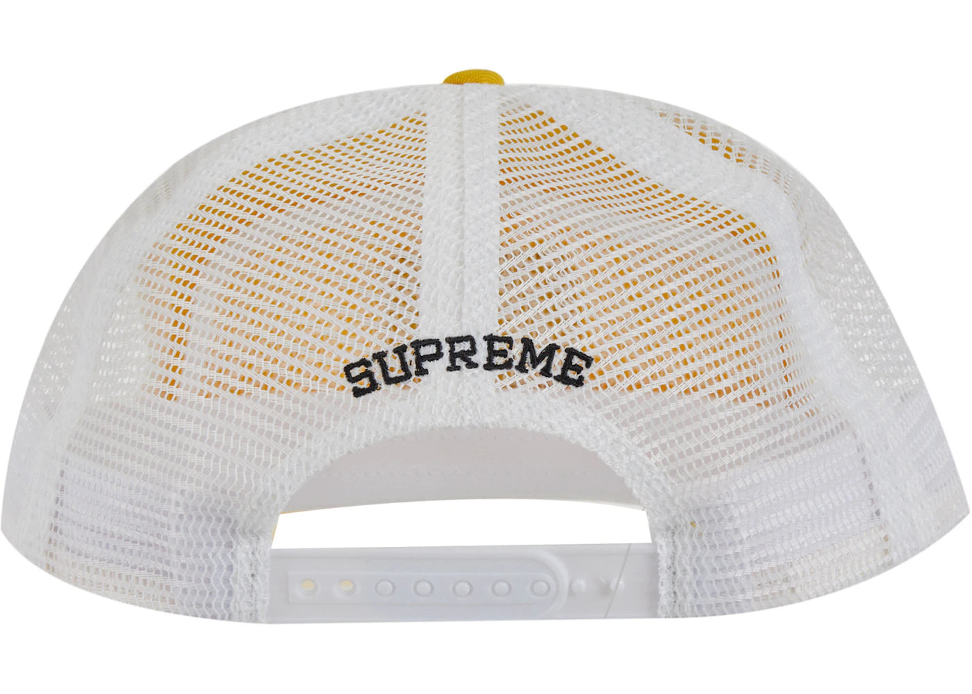 Supreme Camacho Mesh Back 5-Panel Yellow - vue secondaire B