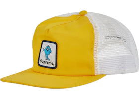 Supreme Camacho Mesh Back 5-Panel Yellow - vue 360