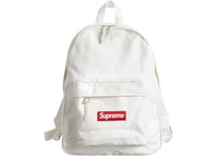 Supreme Canvas Backpack White