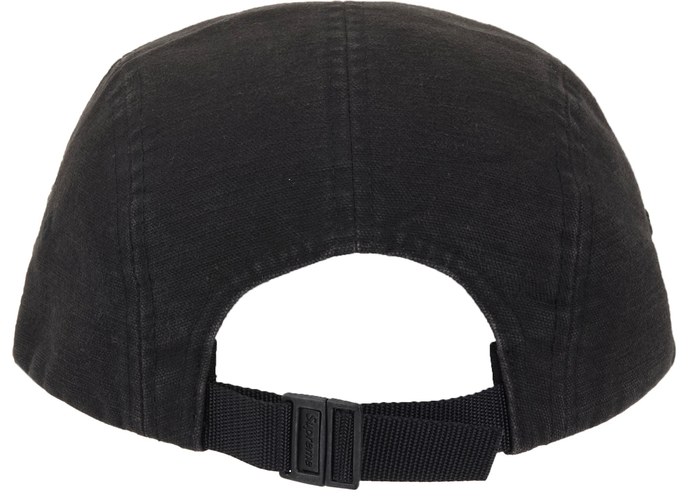 Supreme Canvas Camp Cap Black - vue secondaire B