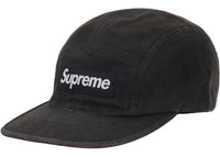 Supreme Canvas Camp Cap Black