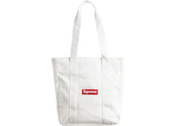 Supreme Canvas Tote White