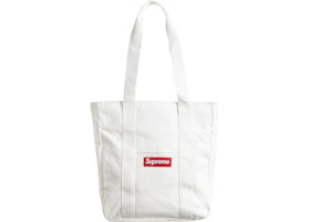 Supreme Canvas Tote White