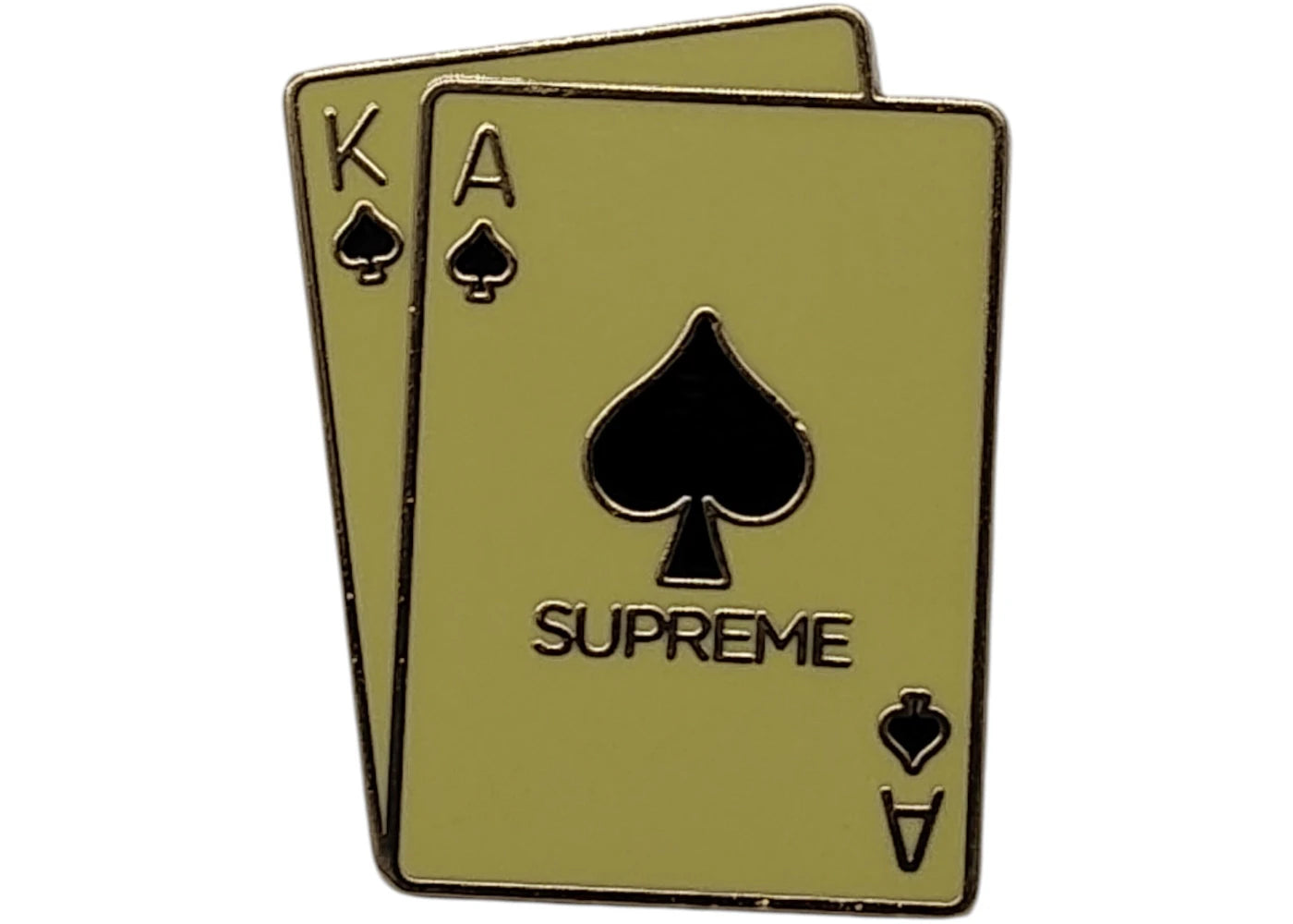 Supreme Cards Pin (2025) Gold - vue secondaire A