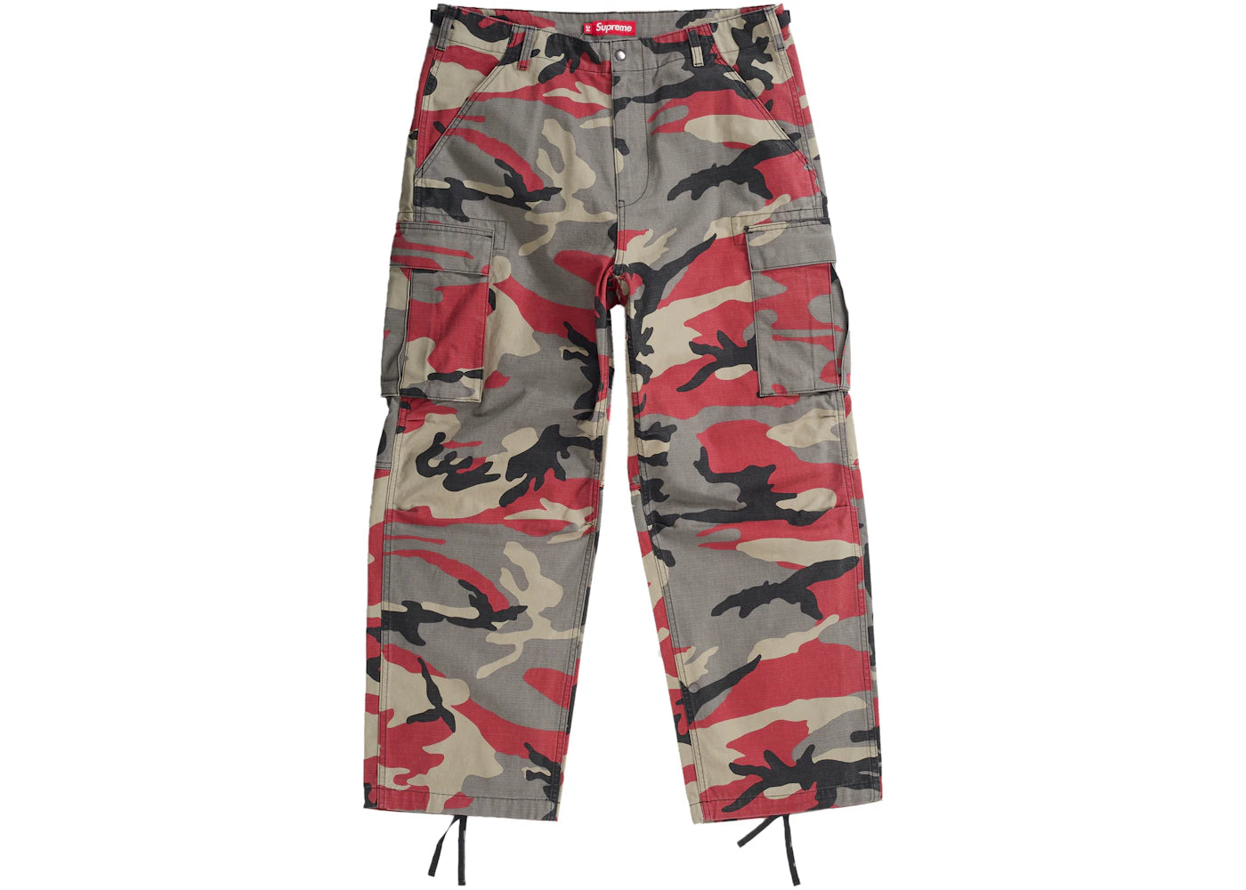 Supreme Cargo Pant (SS26) Red Camo - vue secondaire A