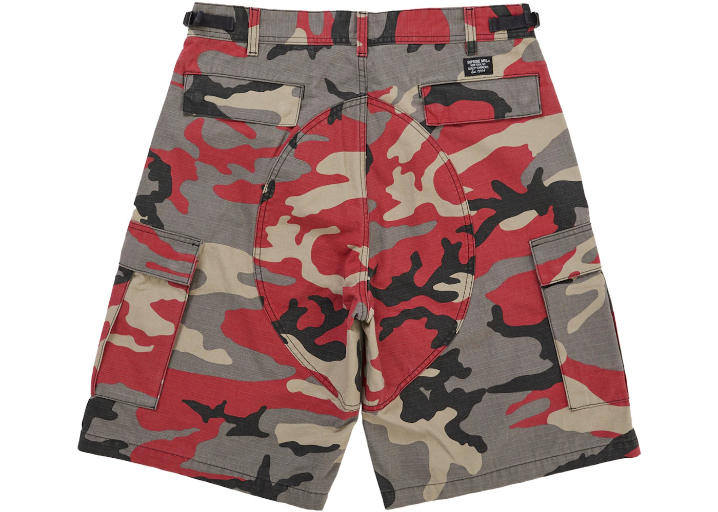 Supreme Cargo Short (SS26) Red Camo - vue secondaire B