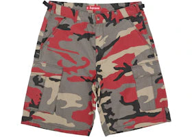 Supreme Cargo Short (SS26) Red Camo - vue 360