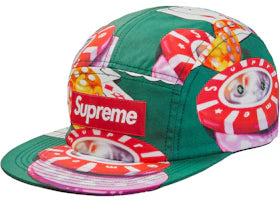 Supreme Casino Camp Cap Green - vue 360