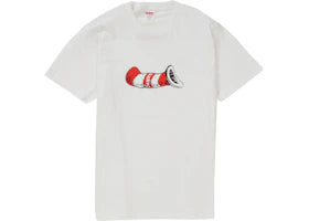 Supreme Cat in the Hat Tee White - vue 360