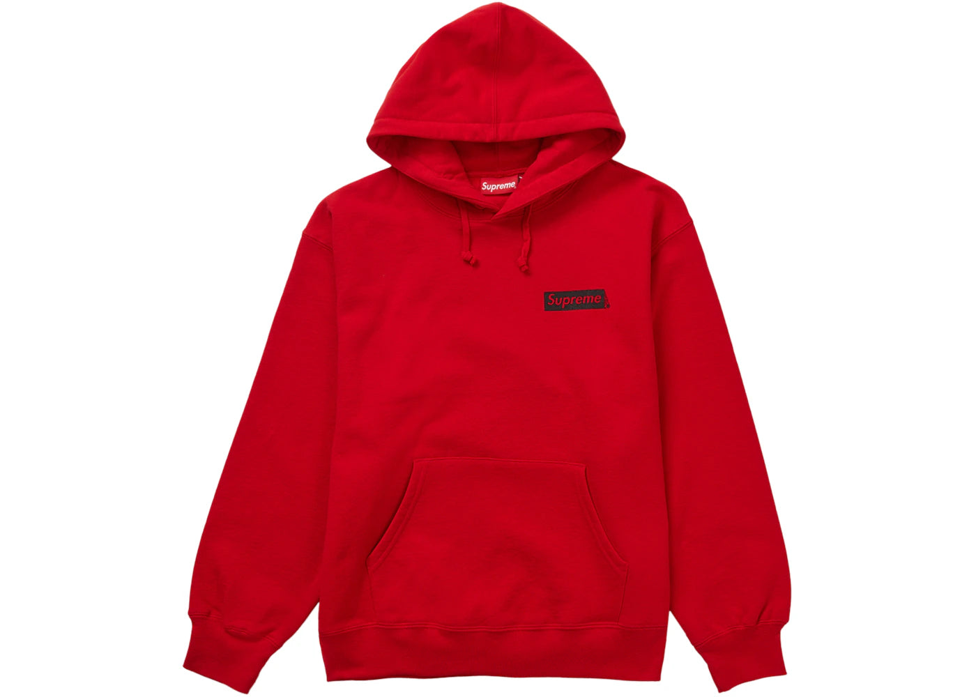 Supreme Catwoman Hooded Sweatshirt Red - vue secondaire B