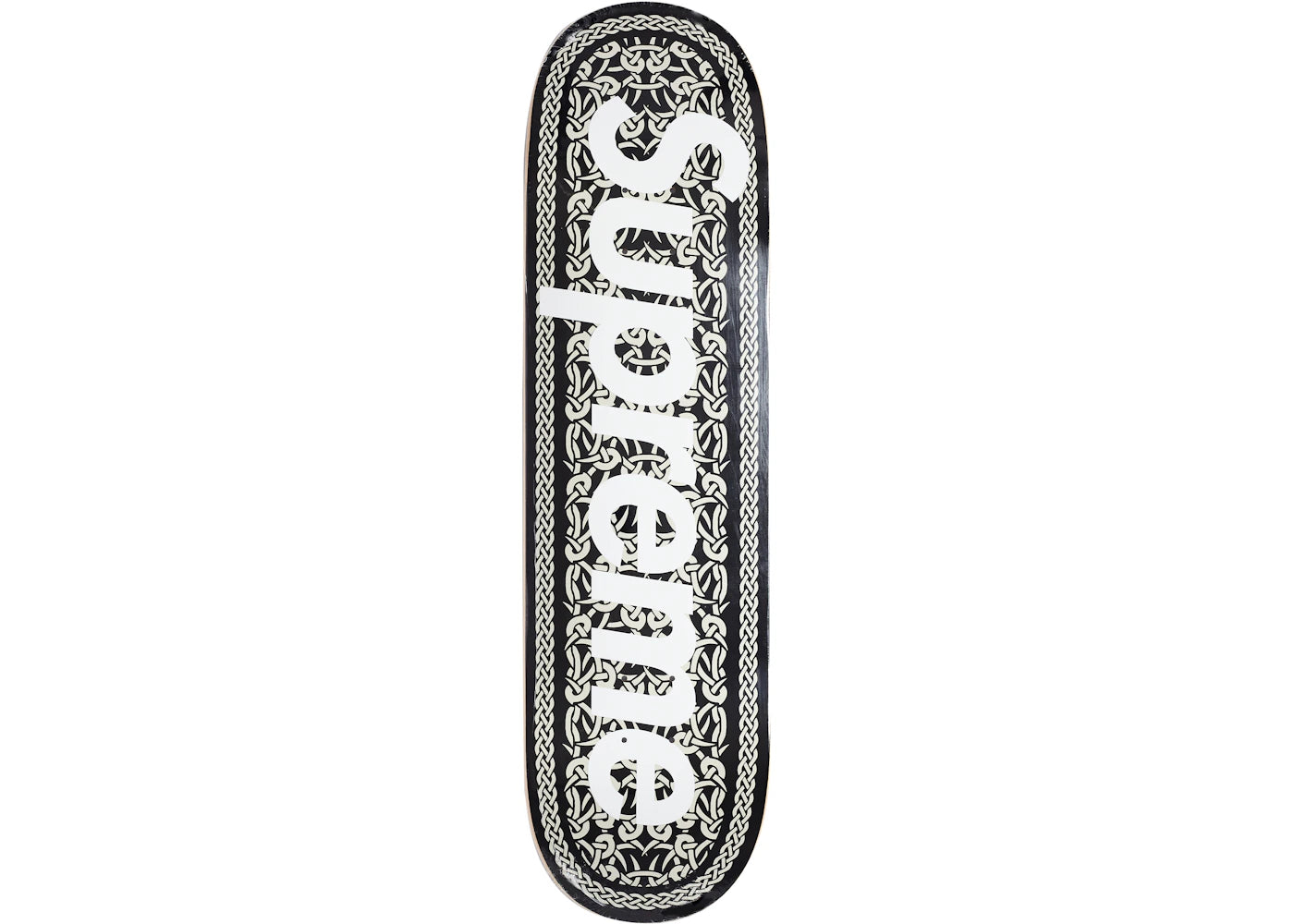 Supreme Celtic Knot Skateboard Deck Black - vue secondaire A