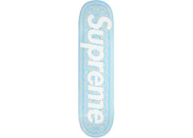 Supreme Celtic Knot Skateboard Deck Blue - vue 360