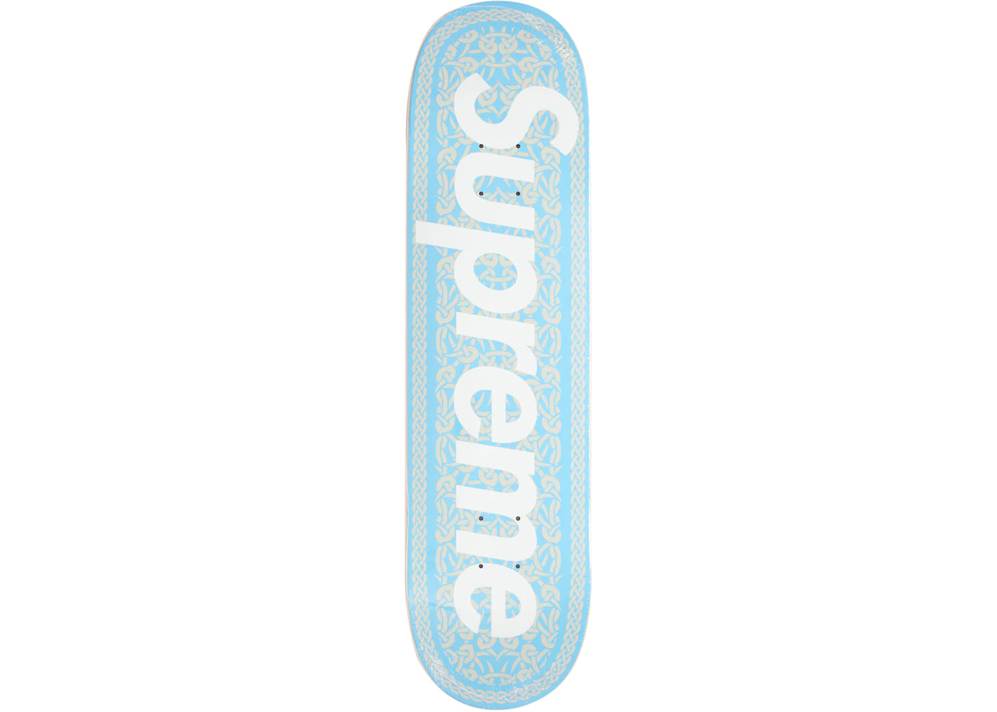 Supreme Celtic Knot Skateboard Deck Blue - vue secondaire A