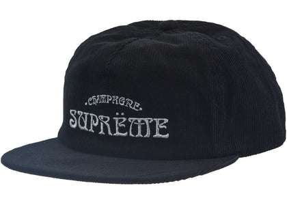 Supreme Champagne Corduroy 5-Panel Black - product view 2
