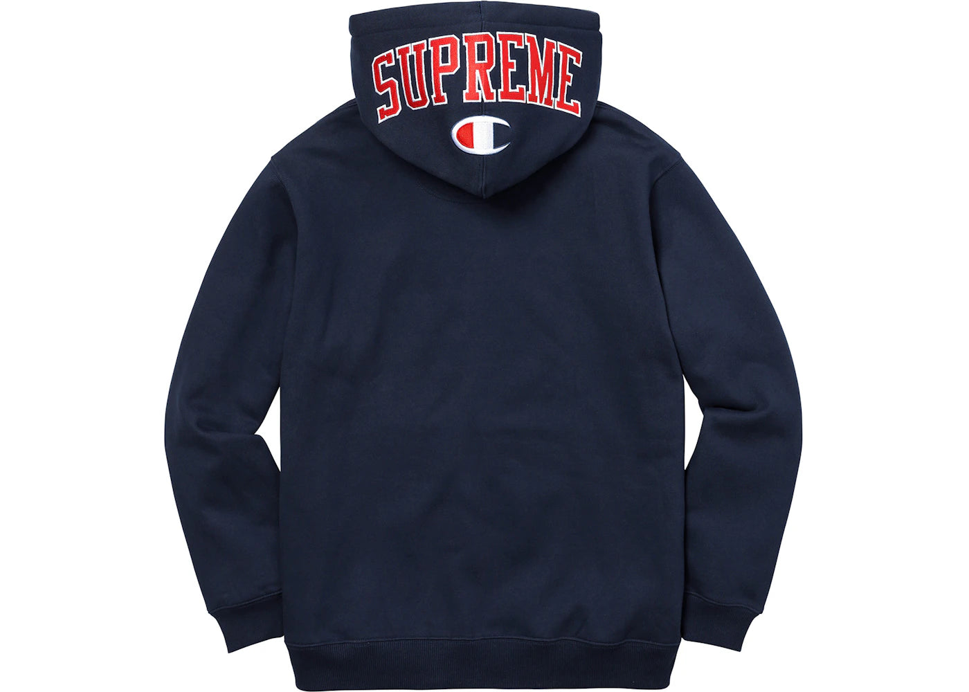 Supreme Champion Arc Logo Zip Up Sweat Navy - vue secondaire B