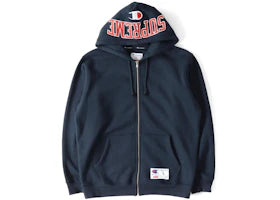 Supreme Champion Arc Logo Zip Up Sweat Navy