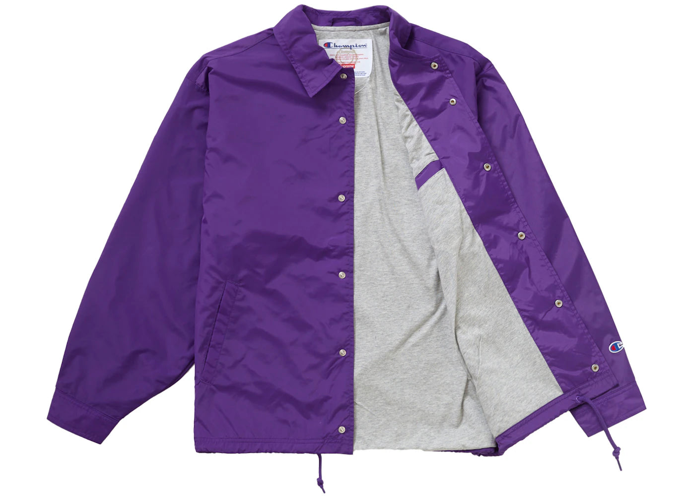 Supreme Champion Coaches Jacket Purple - vue secondaire A