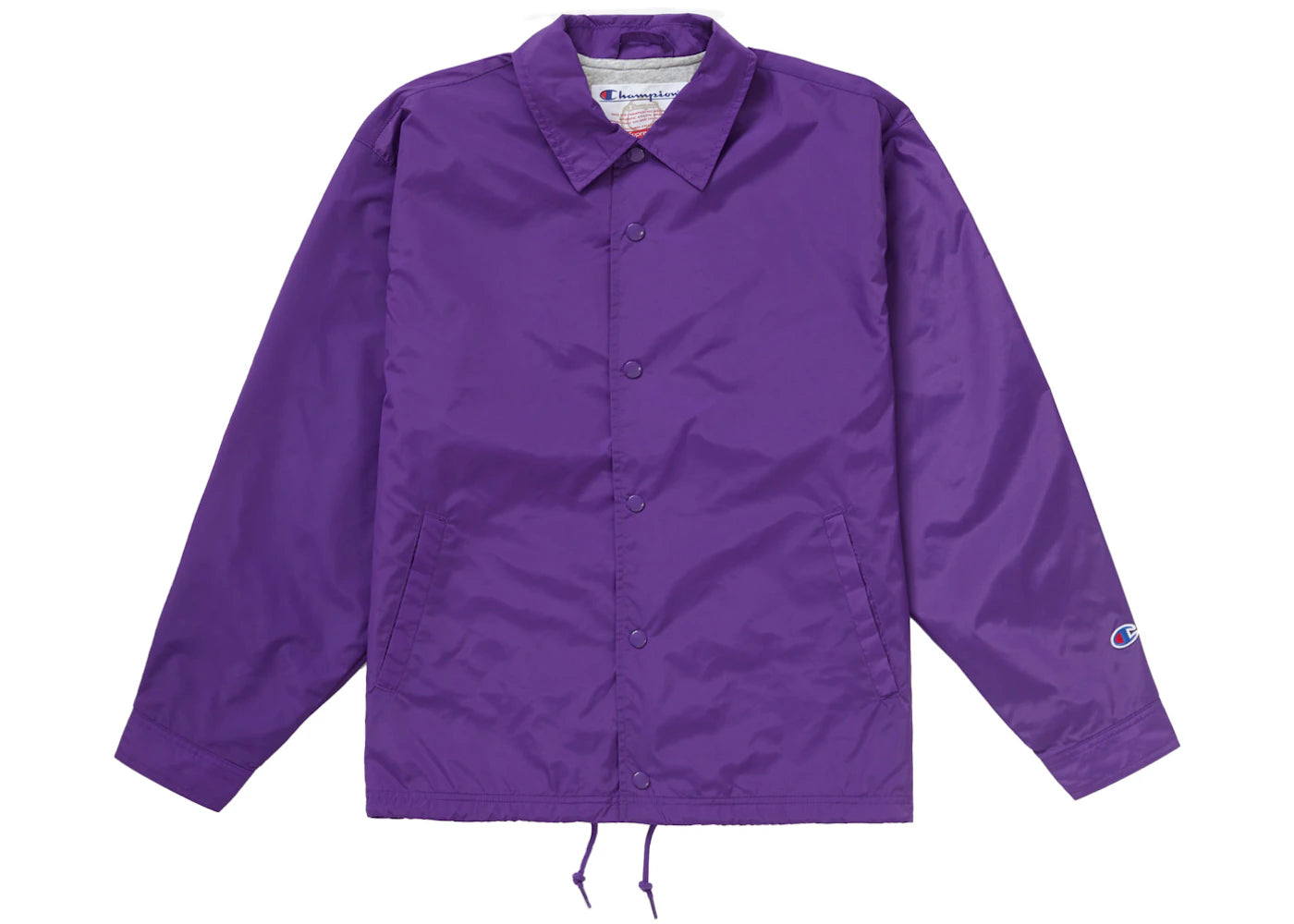 Supreme Champion Coaches Jacket Purple - vue secondaire B