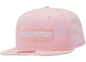 Supreme Champions Box Logo New Era Pink