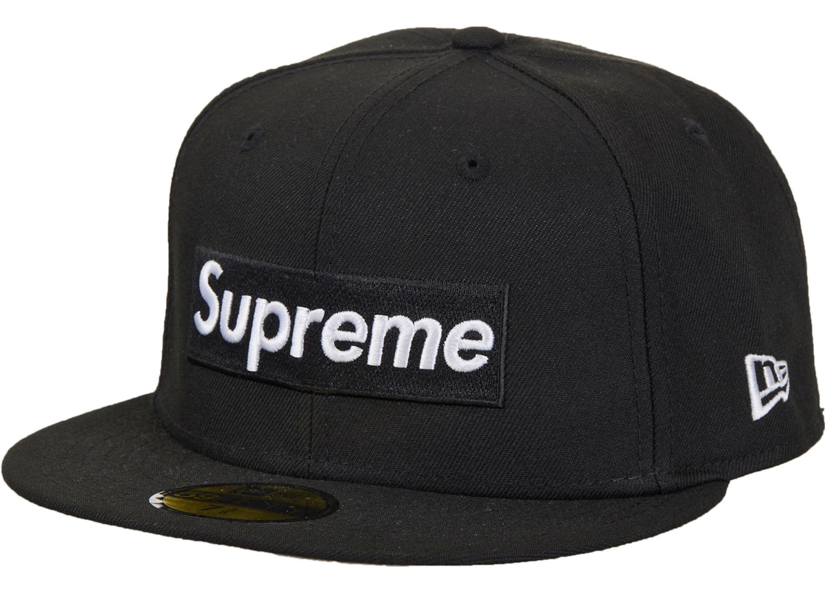 Supreme Championship Box Logo New Era 59Fifty Hat Black - vue 360