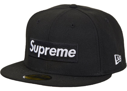 Supreme Championship Box Logo New Era 59Fifty Hat Black - product view 2