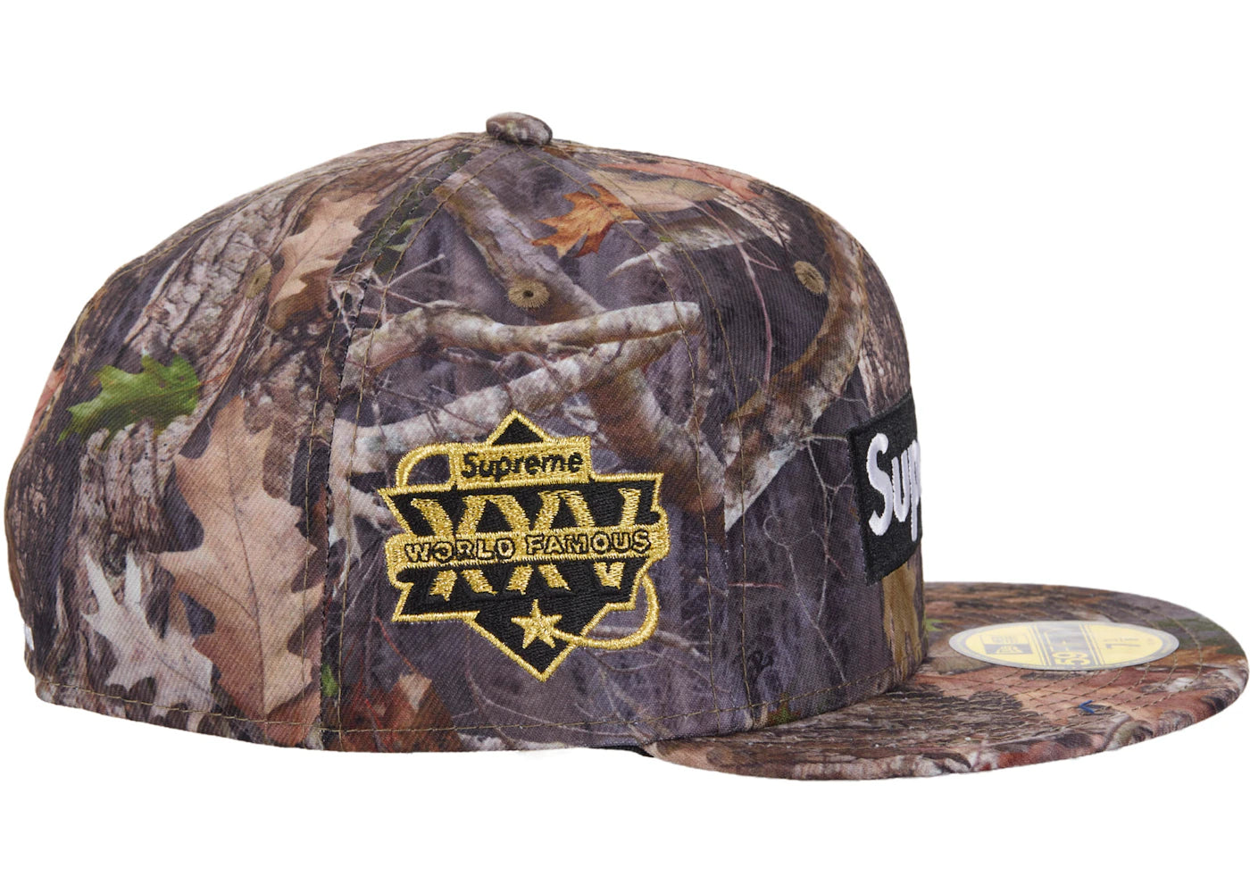 Supreme Championship Box Logo New Era 59Fifty Hat TrueTimber Kanati Camo - vue secondaire B