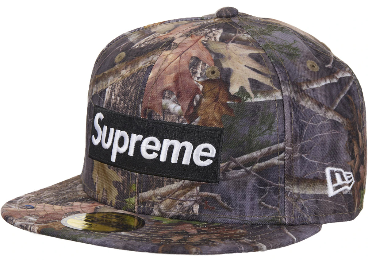 Supreme Championship Box Logo New Era 59Fifty Hat TrueTimber Kanati Camo - vue secondaire A