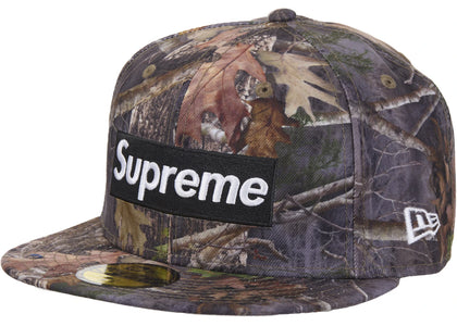 Supreme Championship Box Logo New Era 59Fifty Hat TrueTimber Kanati Camo - product view 2