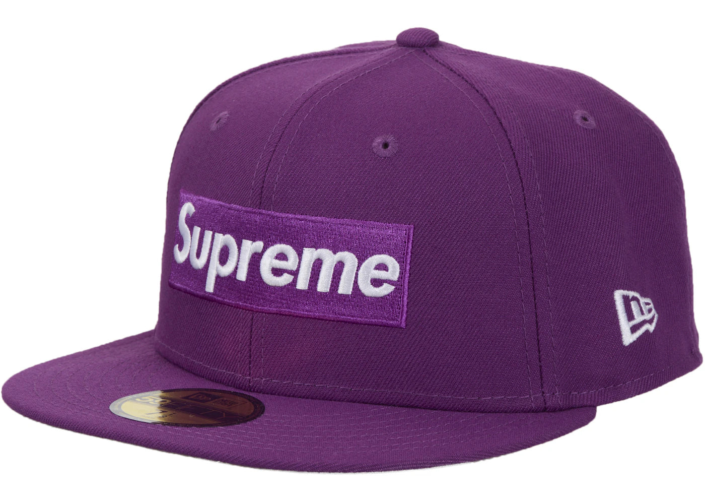 Supreme Championship Box Logo New Era 59Fifty Hat Purple - vue secondaire A