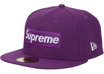 Supreme Championship Box Logo New Era 59Fifty Hat Purple - product view 2