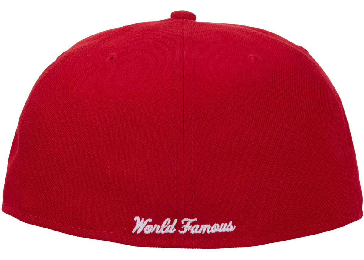 Supreme Championship Box Logo New Era 59Fifty Hat Red - vue secondaire B