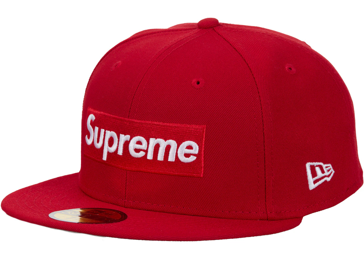 Supreme Championship Box Logo New Era 59Fifty Hat Red - vue 360