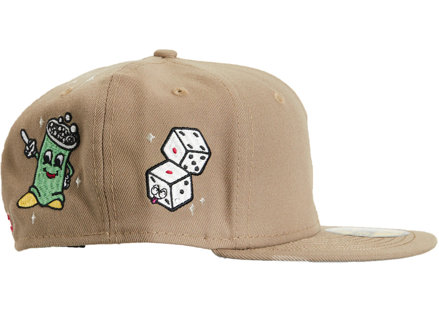 Supreme Characters S Logo New Era Brown - vue secondaire B