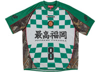 Supreme Checkerboard Soccer Jersey Green