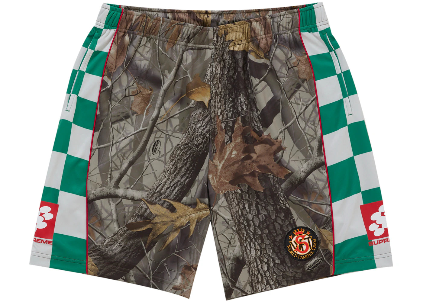 Supreme Checkerboard Soccer Short TrueTimber HTC Camo - vue 360