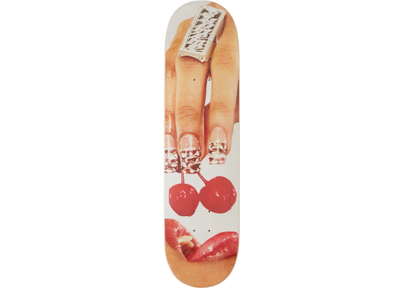 Supreme Cherries Skateboard Deck Red - vue secondaire A