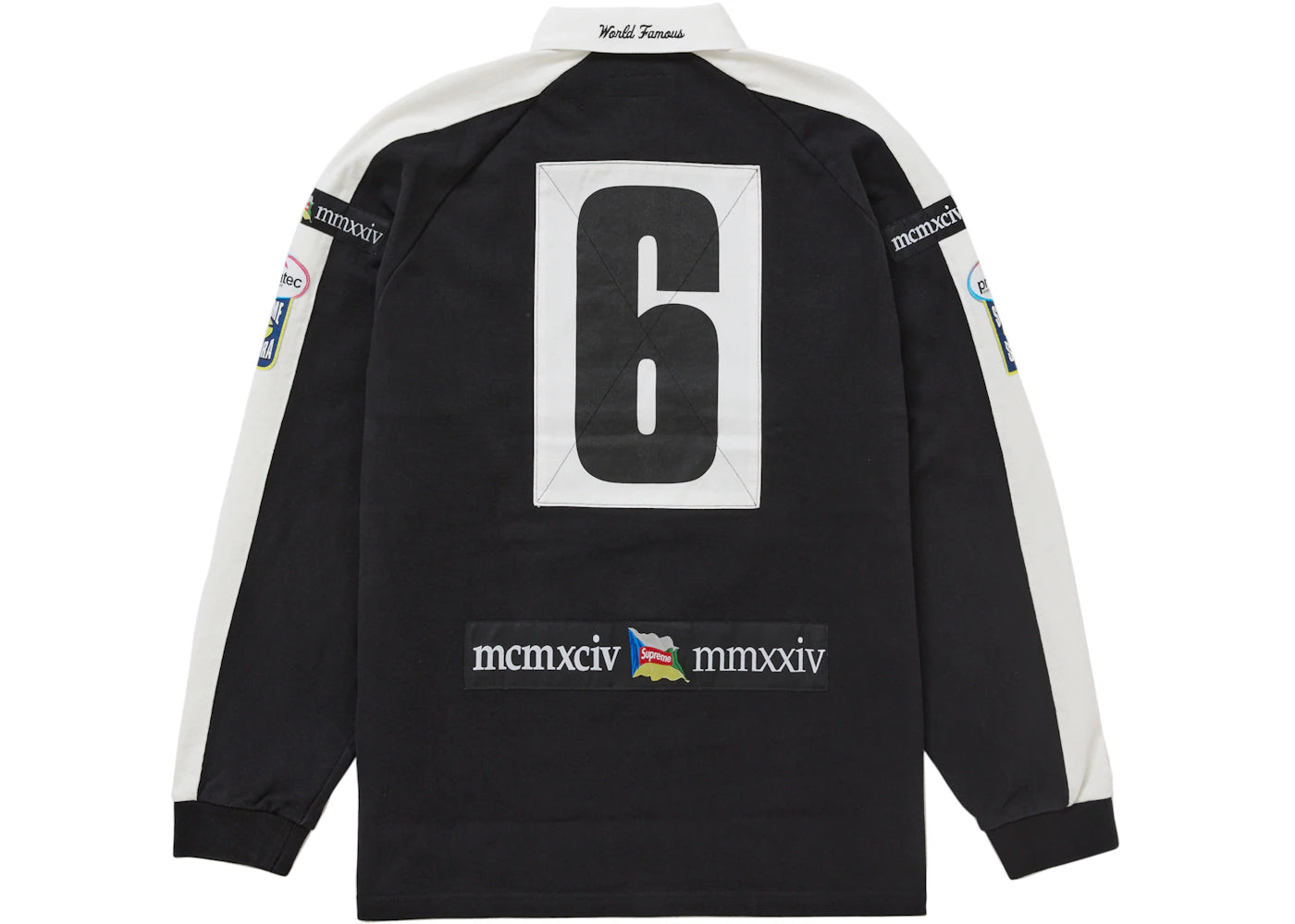 Supreme Chest Stripe Rugby Black - vue secondaire B